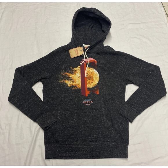 Homage Other - NBA Jam Hoodie Sweatshirt Michalob Ultra Homage M Dark Gray NWT